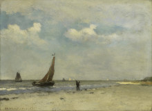Картина "view of seaside" художника "вейсенбрух иохан хендрик"