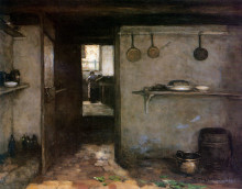 Репродукция картины "cellar interior" художника "вейсенбрух иохан хендрик"