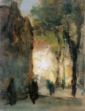 Картина "small road" художника "вейсенбрух иохан хендрик"