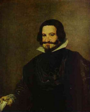 Картина "portrait of caspar de guzman, count of olivares, prime minister of philip iv" художника "веласкес диего"