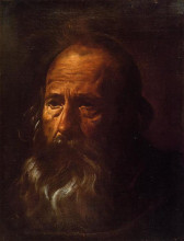 Копия картины "saint paul" художника "веласкес диего"