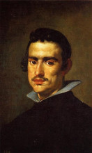 Копия картины "portrait of a young man" художника "веласкес диего"