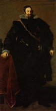Репродукция картины "don gaspde guzman, count of oliveres and duke of san lucla mayor" художника "веласкес диего"