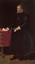 Копия картины "portrait of don diego de corral y arellano" художника "веласкес диего"