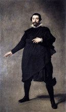 Репродукция картины "пабло де вальядолид" художника "веласкес диего"