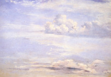 Копия картины "estudio de nubes" художника "веласко хосе мария"