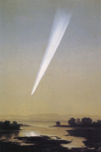 Репродукция картины "gran cometa de 1882" художника "веласко хосе мария"