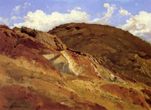 Репродукция картины "p&#243;rfidos del cerro de los gachupines" художника "веласко хосе мария"