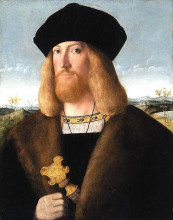 Картина "portrait of a bearded gentleman" художника "венето бартоломео"