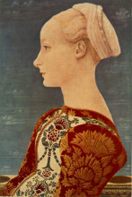 Картина "portrait of a young woman" художника "венециано доменико"