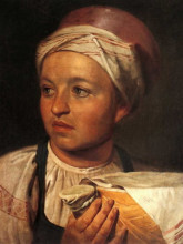 Картина "girl with milk" художника "венецианов алексей"