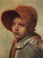 Копия картины "portrait of a. a. venetsianova" художника "венецианов алексей"