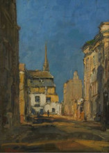 Копия картины "keerom street, cape town" художника "веннинг питер"