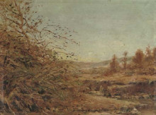 Репродукция картины "landscape vanderhovensdrif, apies river, pretoria" художника "веннинг питер"