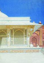 Репродукция картины "tomb of sheikh salim chishti in fatehpur sikri" художника "верещагин василий"