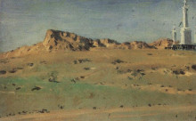 Картина "corner of the turkish redoubt captured on may 30 but abandoned on may 31" художника "верещагин василий"