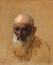 Копия картины "portrait of a bearded man" художника "верещагин василий"