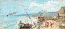 Картина "departure towards the open sea" художника "вермонт николае"