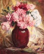 Репродукция картины "roses" художника "вермонт николае"