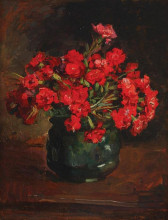 Репродукция картины "carnations" художника "вермонт николае"