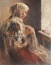 Картина "seaming wench" художника "вермонт николае"