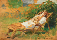 Картина "in the sun" художника "вермонт николае"