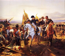 Копия картины "napoleon at the battle of friedland" художника "верне орас"