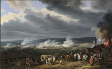 Репродукция картины "the battle of jemappes" художника "верне орас"