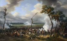 Репродукция картины "the battle of hanau" художника "верне орас"