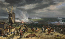 Репродукция картины "the battle of valmy (september 20th 1792)" художника "верне орас"