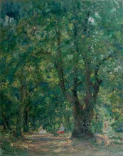 Копия картины "in the hertza forest" художника "верона артур"