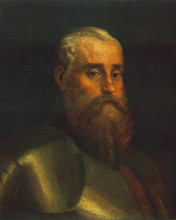 Копия картины "portrait of agostino barbarigo" художника "веронезе паоло"