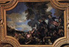 Картина "siege of scutari" художника "веронезе паоло"