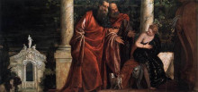 Картина "susanna and the elders" художника "веронезе паоло"