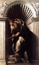 Картина "aristotle" художника "веронезе паоло"