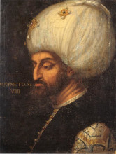 Копия картины "portrait of mehmed ii" художника "веронезе паоло"