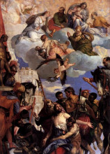 Репродукция картины "martyrdom of saint george" художника "веронезе паоло"