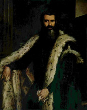 Копия картины "portrait of daniele barbaro" художника "веронезе паоло"