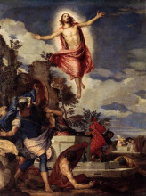 Копия картины "the resurrection of christ" художника "веронезе паоло"