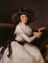 Картина "countess of ch&#226;tre" художника "виже-лебрен элизабет луиза"