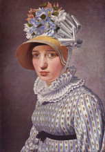 Картина "portrait of anna maria magnani" художника "вильхельм эккерсберг кристофер"