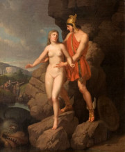 Картина "perseus delivering andromeda" художника "вильхельм эккерсберг кристофер"