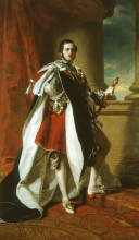 Копия картины "portrait of prince albert" художника "винтерхальтер франц ксавер"