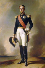 Копия картины "portrait of prince henri, duke of aumale" художника "винтерхальтер франц ксавер"