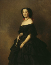 Картина "portrait of princess elizaveta alexandrovna tchernicheva" художника "винтерхальтер франц ксавер"