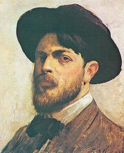 Копия картины "self portrait" художника "висконти элисеу"