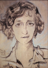 Копия картины "portrait of zofia romer" художника "виткевич станислав игнаций"