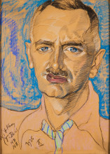 Копия картины "portrait of mieczysław gajewicz" художника "виткевич станислав игнаций"
