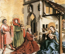 Картина "the adoration of the magi" художника "виц конрад"