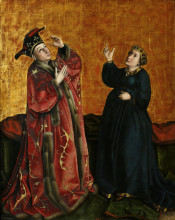 Картина "emperor augustus and the sybil of tibur" художника "виц конрад"